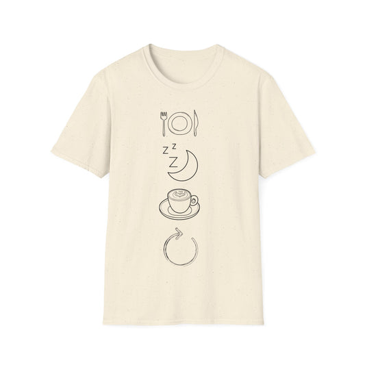 Eat.Sleep.Coffee.Repeat - T Shirt
